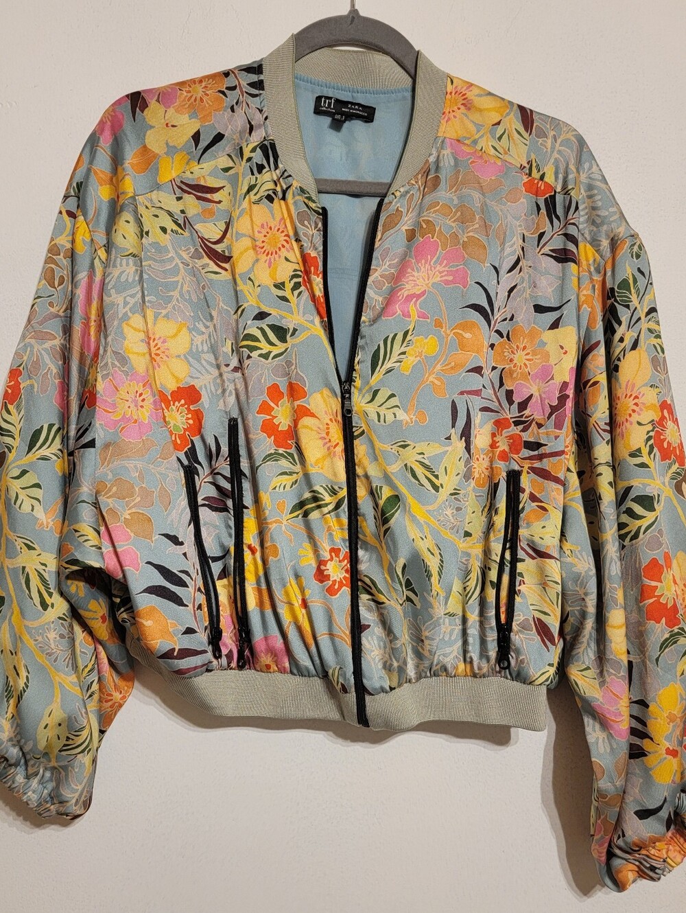 Zara bomber Floral jacket